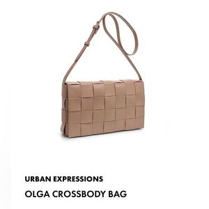 Urban Expressions Tan Crossbody Bag